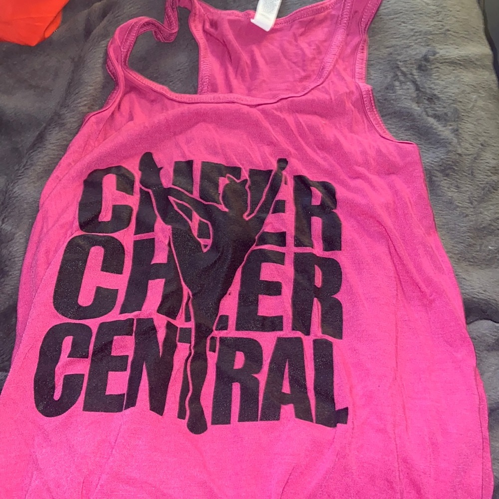 Cheer tank top worn once